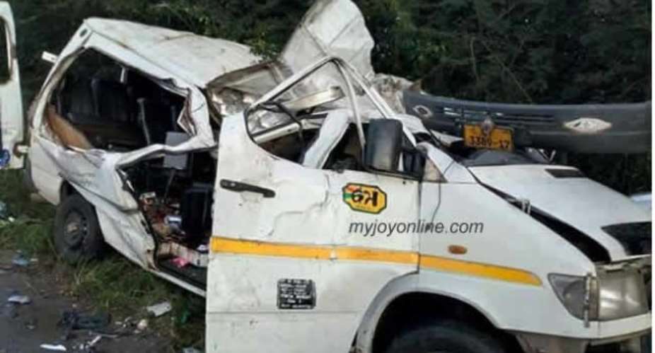 Tyre Burst Caused Gomoa Mpota Accident That Killed 7 Persons