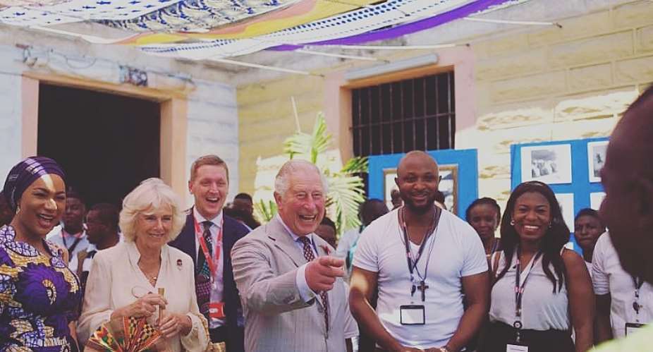 Yaw Ampofo Ankrah With Prince Charles