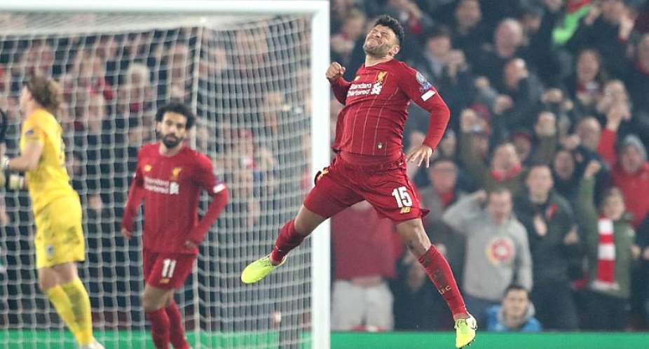 UCL: Oxlade-Chamberlain Puts Liverpool On Brink Of Knockouts