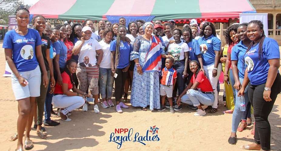 First Lady, NPP Loyal Ladies Hold Breast Cancer Awareness In Bortianor