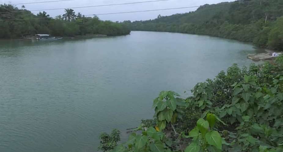 Ankobra River regenerates its natural ecology