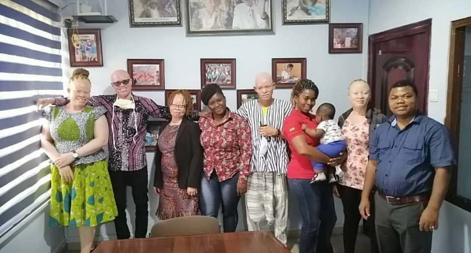 Women empowerment group reaches out to women with albinism
