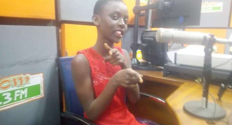 Meet Ghana's youngest news anchor spotted dynamically on various radio  tv stations