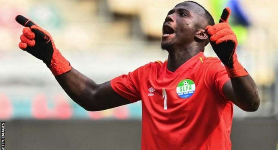 Mohamed Nbalie Kamara savoured his clean sheet against defending Nations Cup champions Algeria