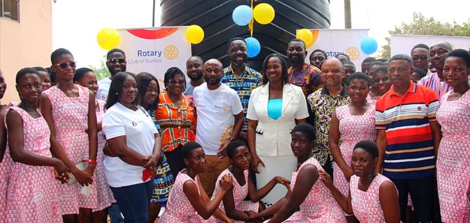 Rotary Club Of Kumasi commissions mechanised borehole for Adventist SHS