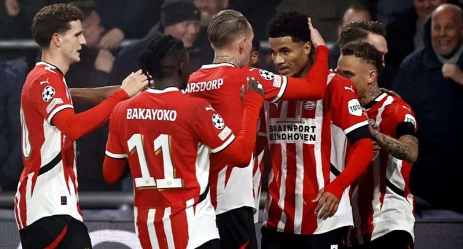 Getty ImagesImage caption: PSV Eindhoven failed to win any of their three opening games in the Champions League this season