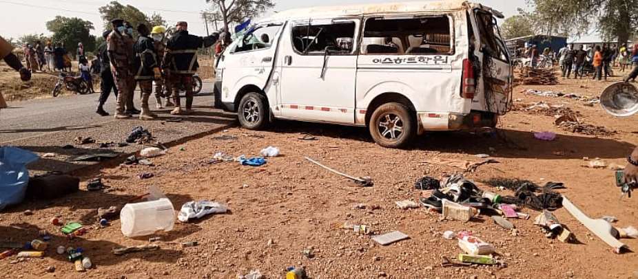 Five confirmed dead in accident on Bolga-Bawku road