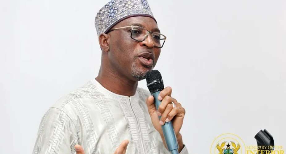 Minister for the Interior, Mohammed Mubarak Muntaka