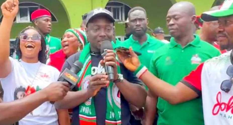 Samuel Aboagye, the National Democratic Congress (NDC) parliamentary candidate for Obuasi East