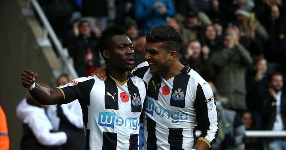 Newcastle United star Christian Atsu savours first goal at St James' Park