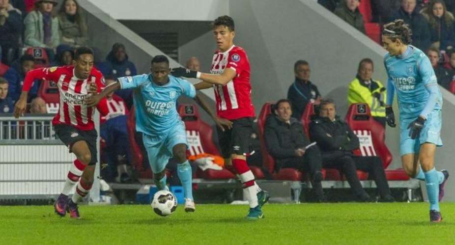 Yaw Yeboah impresses for Twente in draw at Eindhoven