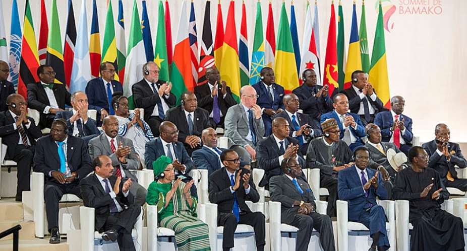 Africa Leaders at the summit
