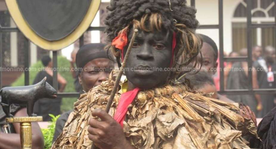 Thrilling cultural display at Asantehemaas burial rites Photos