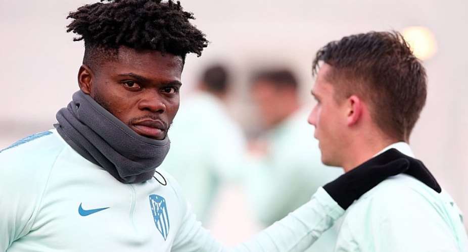 Thomas Partey Set To Start For Atletico Madrid Against Dortmund In UCL
