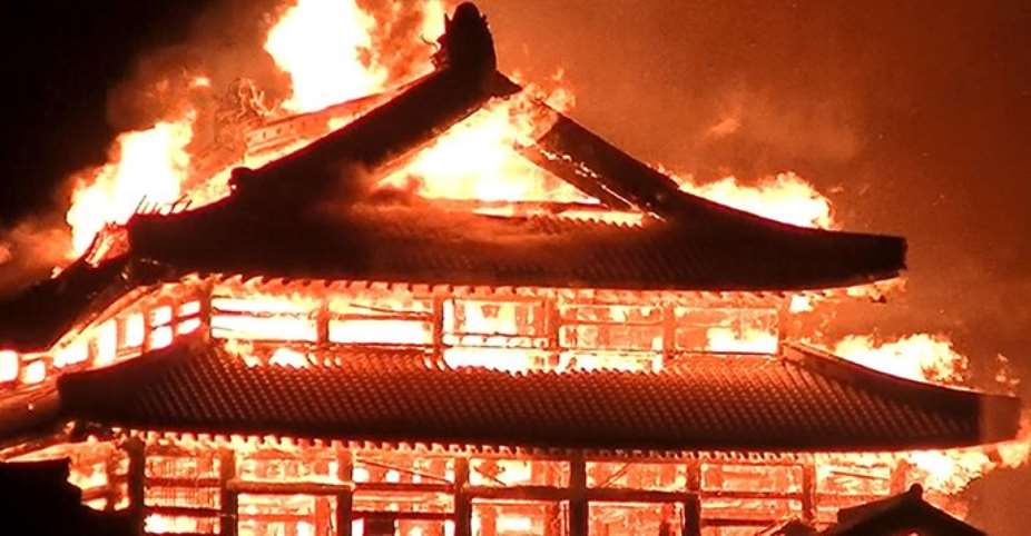 UNESCO Stands With Japan As Fire Rips Through World Heritage Site In Okinawa