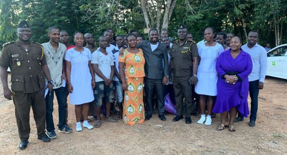 EndPoint Homeopathic Clinic Frees 20 Inmates from Nsawam Prisons