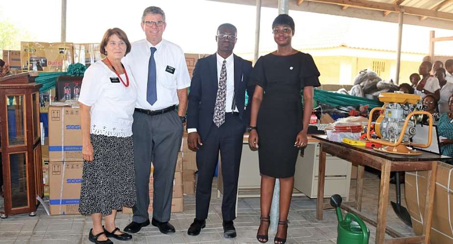 Latter-Day Saints Supports Teshie Technical Training Center