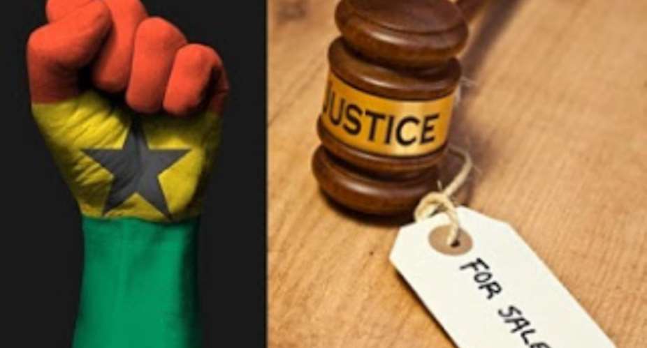 The power of Ghana39;s corrupt judiciary system is stronger than the strength of the Biblical Samson, photo credit: Ghana media