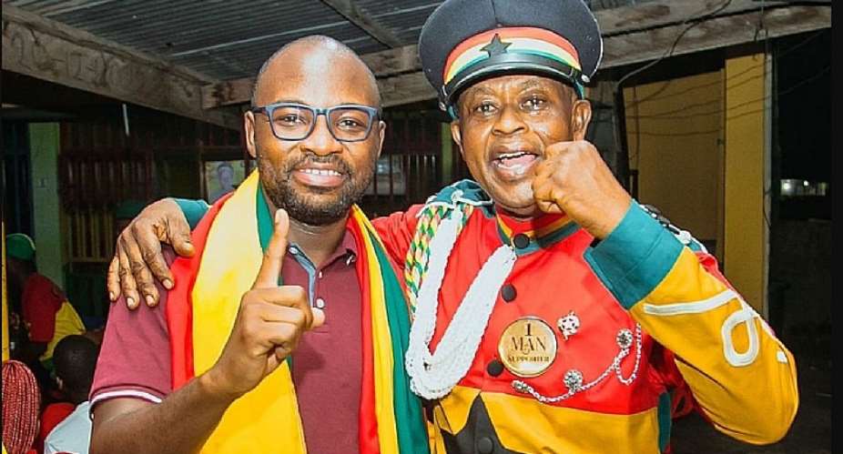 NDC Youth Organizer Osman Ayariga meets, welcomes One Man Supporter for defecting to the party