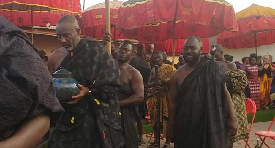 E/R: Akuapem-Mamfe re-enacts ancient tradition at annual Ohum Festival