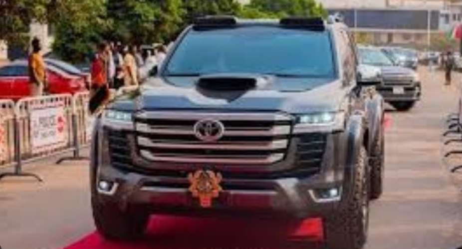 John Mahamas  $600,000 Luxury Vehicle Sparks Outrage