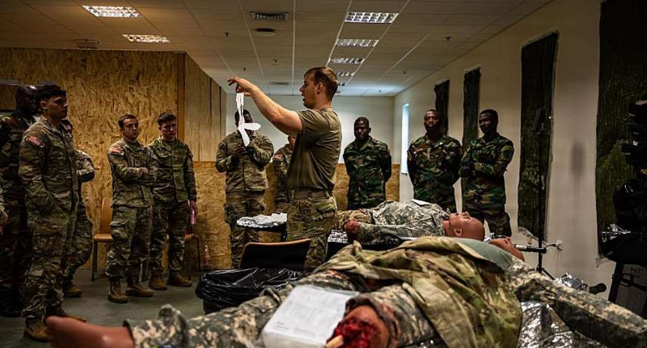 U.S. and Ghana Armed Forces strengthen medical readiness at SETAF-AF Best Medic Competition