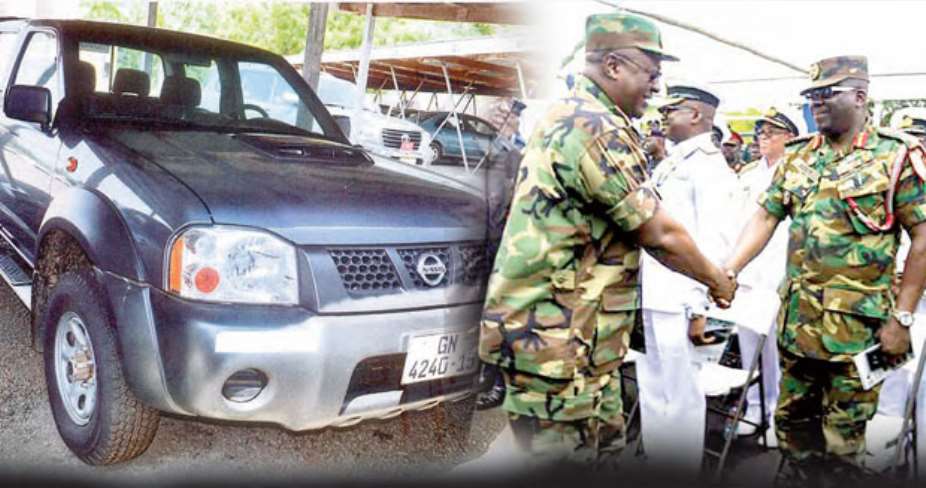 Army Chief Indicted Over Stolen Pick-Up