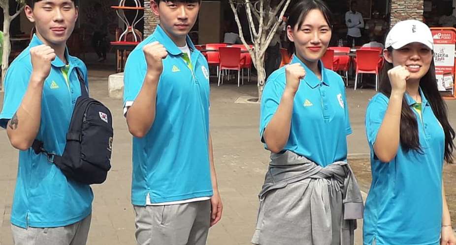4 Korean Taekwondo Experts Arrive For GTF School-To-School Campaign