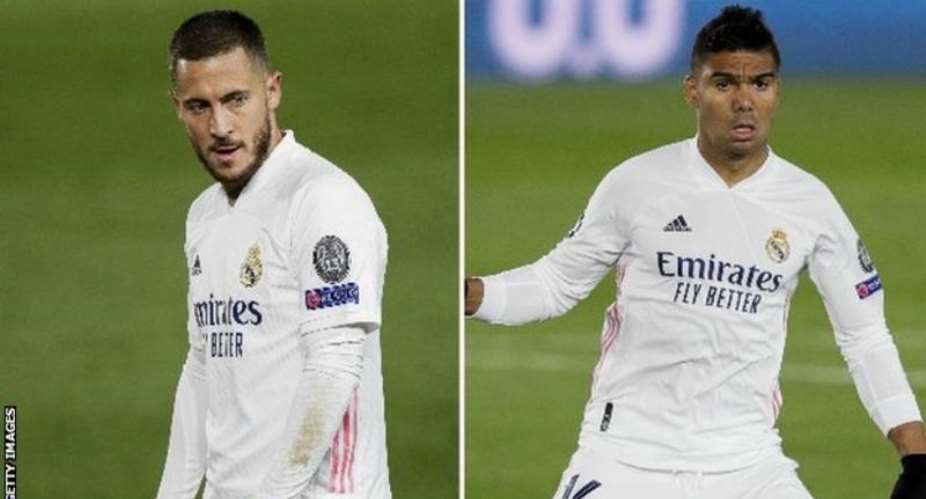 Hazard and Casemiro both face a spell on the sidelines