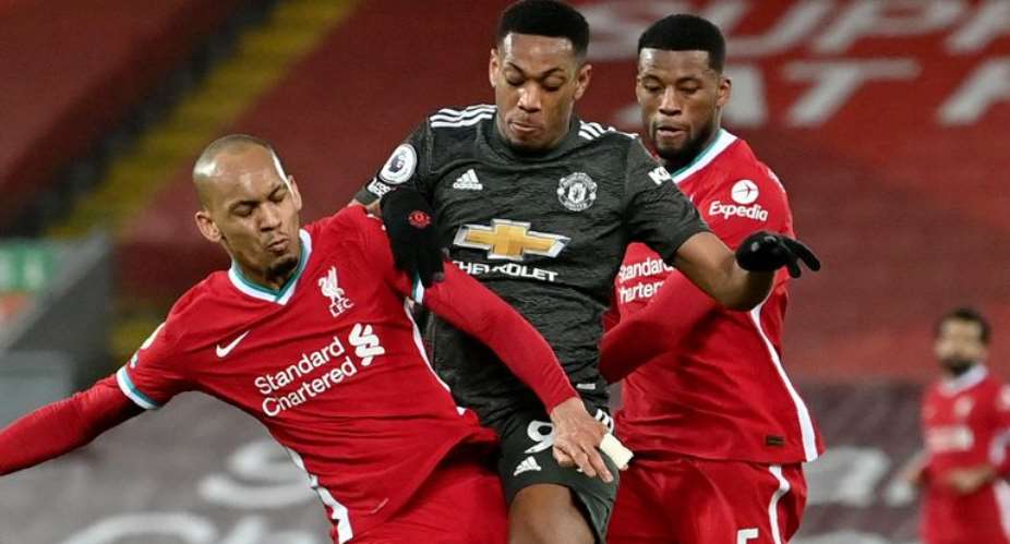 PL: Manchester United stay top after holding Liverpool to a goalless draw