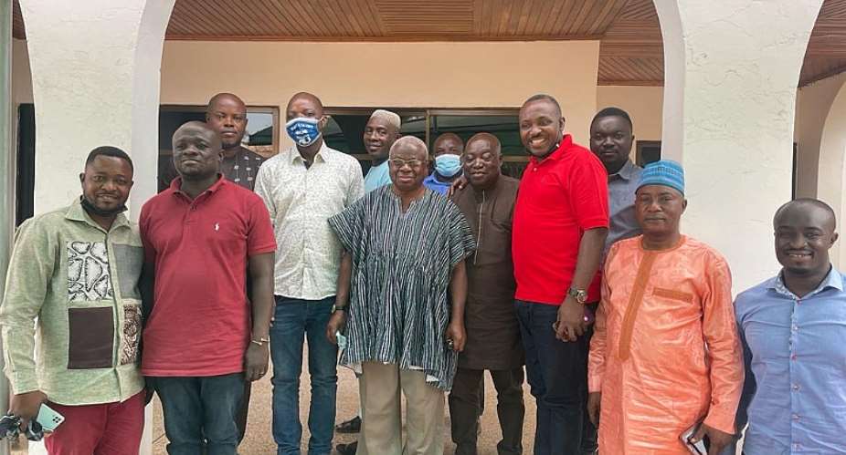 John Boadu visits Hon Adjei-Darko, Kwadwo Yeboah Fordjour, others in Bono Region