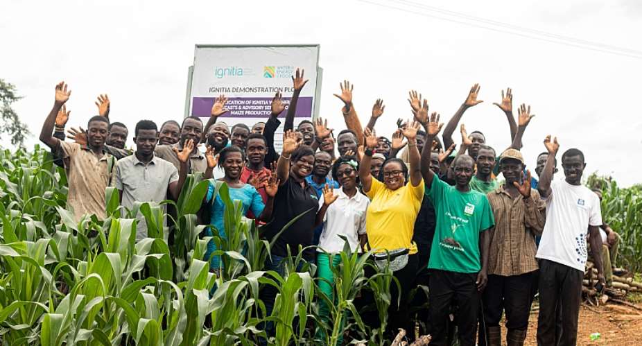 ignitia introduces climate intelligence solutions for sustainable farming and climate adaptation in Ghana