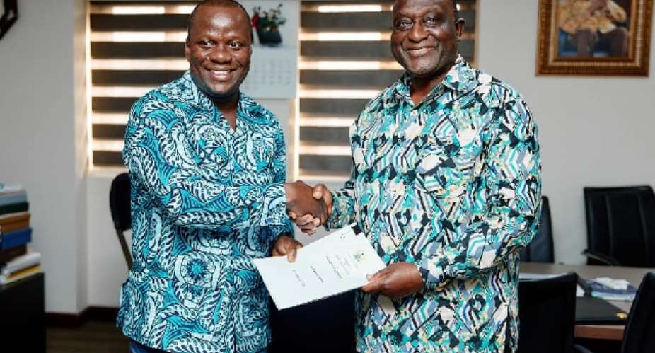 Alan hands over trade ministry to Jinapor