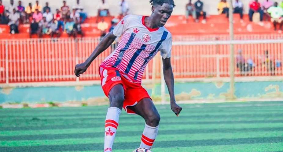 John Paintsil FC striker Ayornor Michael Emerges as a Prolific Goal Scorer in GARFA Division Two League