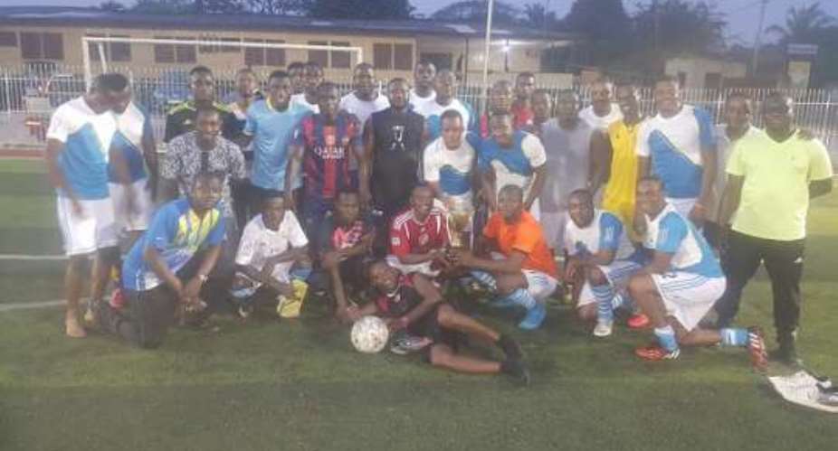 CWG Ghana, clients fraternise on the football pitch