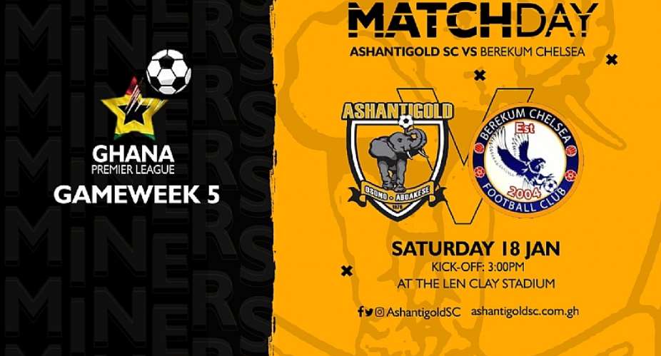 Confirmed Ashgold And Berekum Chelsea Starting Lineup For Todays GPL Cracker