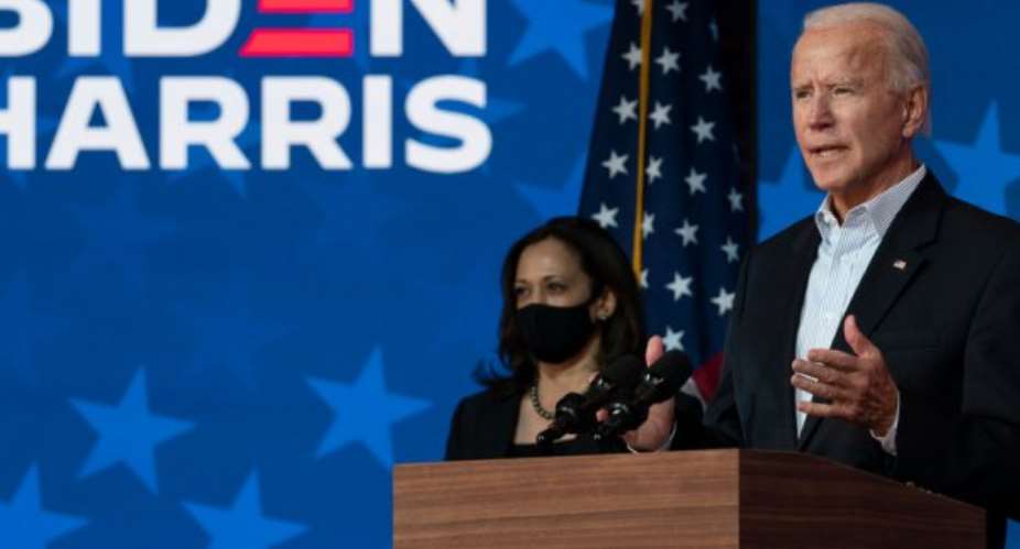 Akufo-Addo Congratulates Biden, Harris For Winning US Election 2020