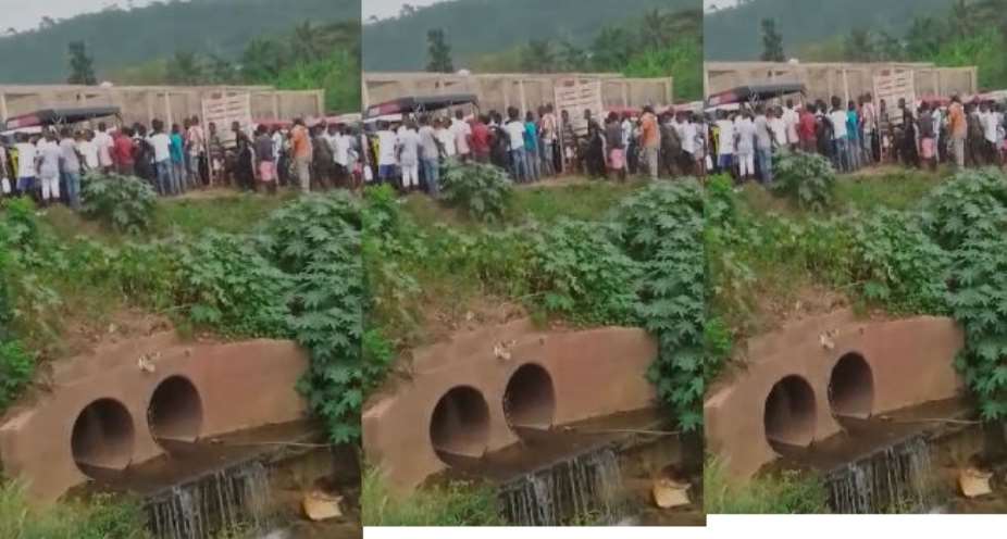 Koforidua: Man drowns in uncompleted Nsukwao basin drainage project