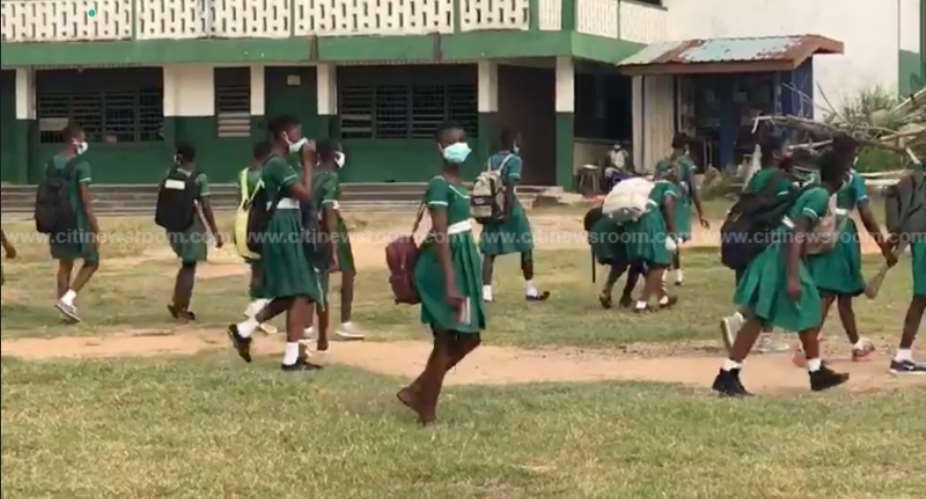Pupils return to school amid COVID-19 safety protocols