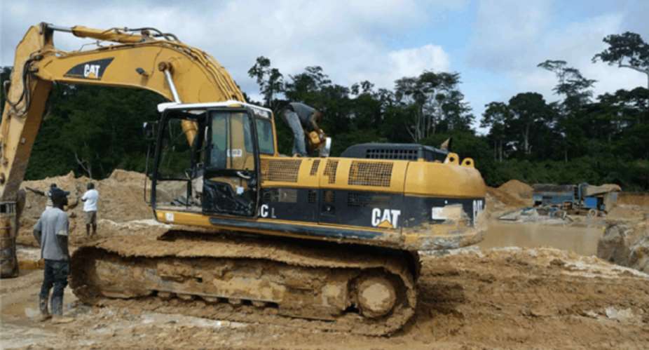 WR: Taskforce confiscate galamsey excavators