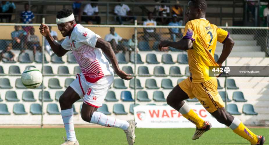 Sharp shooting Daniel Lomotey outscores six clubs, ties with Asante Kotoko SC after matchday 8