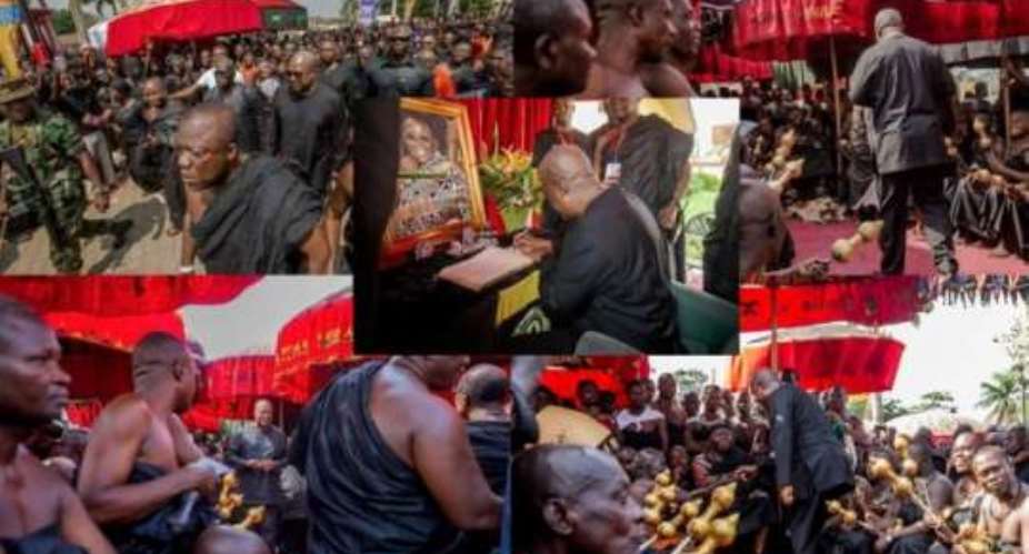 Former President Mahama eulogies Asantehemaa