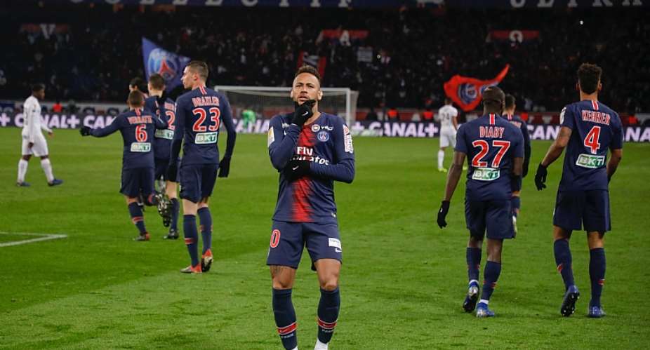 Ligue 1: PSG Put Nine Past Guingamp For Record-Breaking Win