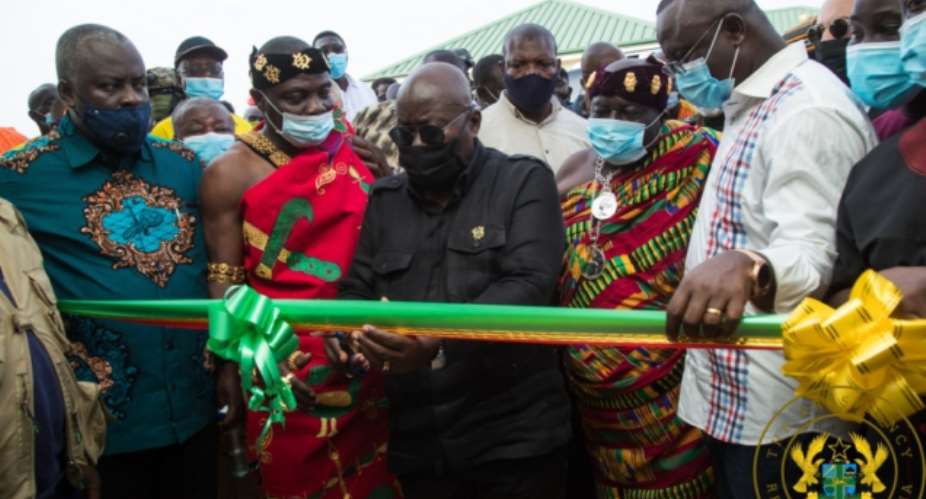 Akufo-Addo Completes, Commissions General Kutu Acheampong's 120-bed Hospital In Bekwai