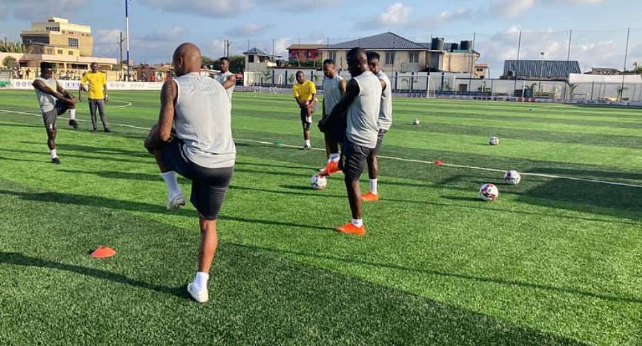 PICTURES: Ghana Completes First Training Session Ahead Of Sudan Meeting