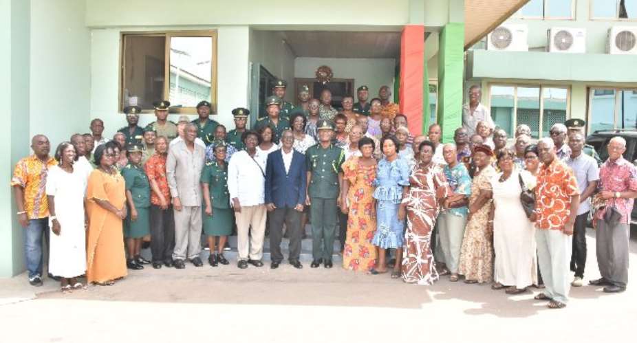 New Executives Of Retired Immigration Officers Inducted