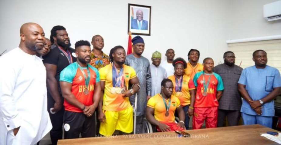 Ghana shines at 2022 Cairo African Open Para Powerlifting Championship in Egypt
