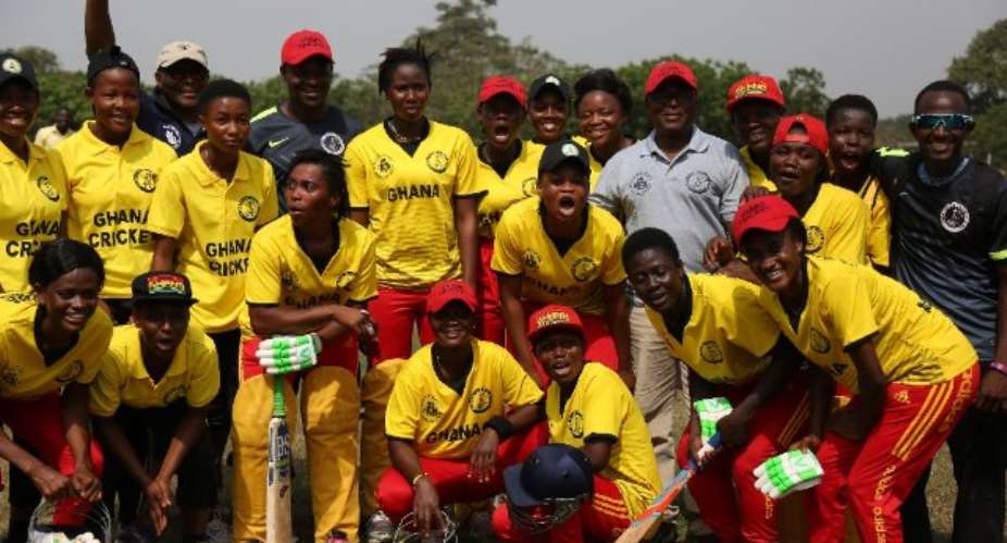 Ghana  Begins On Strong Foot At NorthWest Africa Women's Cricket Tournament