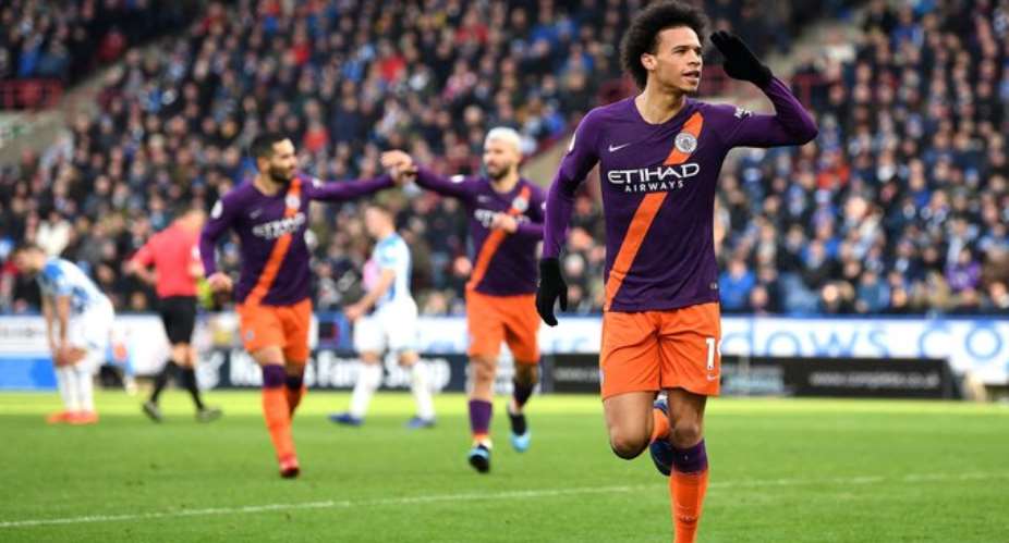 Man City Score Their 100th Goal Of Season To Beat Managerless Huddersfield