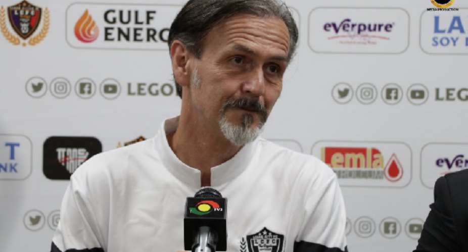 Coach Goran Barjaktarevic Reveals Why Legon Cities Remain Winless In The GPL